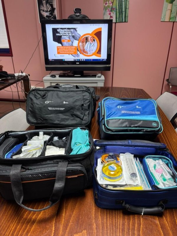 Atención Primaria de Gran Canaria refuerza la asistencia domiciliaria a pacientes de Cuidados Paliativos