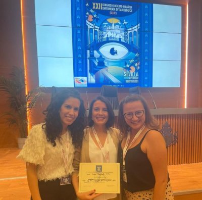 Enfermeras del HUC, primer premio en el Congreso Nacional de la Sociedad Espa&ntilde;ola de Enfermer&iacute;a Oftalmol&oacute;gica