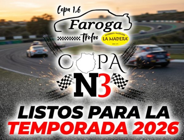 Automovilismo: El CD Faroga, con sus 2 Trofeos listos para comenzar la Temporada 2026