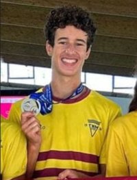 Villa de Firgas: El firguense Sergio Castellano Ram&iacute;rez se hizo con el segundo puesto en nataci&oacute;n art&iacute;stica