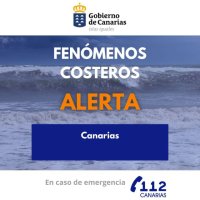 El Gobierno de Canarias actualiza la situaci&oacute;n y declara la alerta por fen&oacute;menos costeros en todas las islas