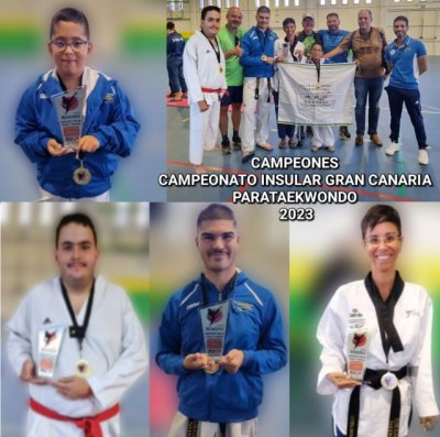 El Club Ilja Sport campe&oacute;n de Gran Canaria de Parataekwondo