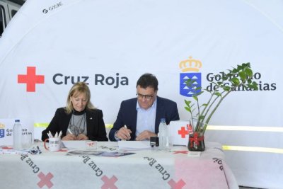 Gobierno de Canarias y Cruz Roja firman un convenio para mejorar la log&iacute;stica en atenci&oacute;n a las emergencias