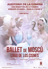 El Ballet de Mosc&uacute; recala en La Gomera el pr&oacute;ximo mes de abril con el espect&aacute;culo &lsquo;El Lago de los Cisnes&rsquo;