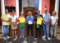 El Ayuntamiento de G&aacute;ldar dona ropa deportiva y un dron a la comunidad ind&iacute;gena Tarvita Alta de Bolivia