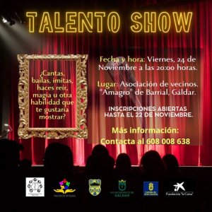 Gáldar: Concurso Talento Show en la Asociación de Vecinos Amagro de Barrial