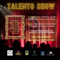 G&aacute;ldar: Concurso Talento Show en la Asociaci&oacute;n de Vecinos Amagro de Barrial