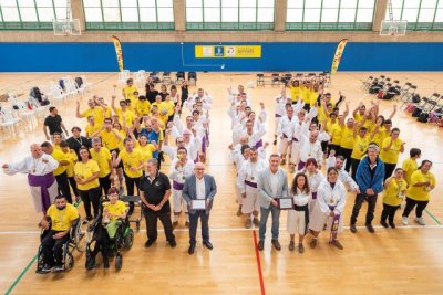 Cerca de 100 garrotistas en el III Campeonato de Lucha del Garrote Adaptada de Gran Canaria