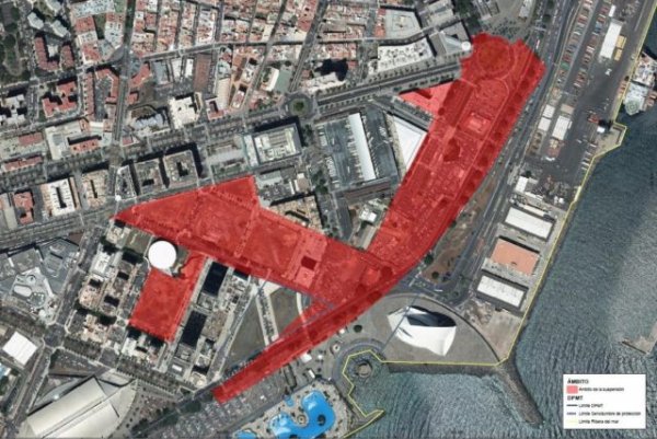 El Gobierno canario acuerda la suspensión temporal del PGO de Santa Cruz para la futura Ciudad de la Justicia
