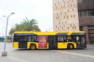 Guaguas Municipales activa un servicio especial de transporte para la noche de los Fuegos de San Lorenzo
