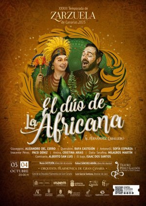 El Teatro Pérez Galdós acoge por primera vez ‘El dúo de la Africana’, con un reparto estelar de la lírica nacional