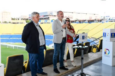 Francisco Castellano agradece a los 110 clubes de f&uacute;tbol de Gran Canaria el trabajo y el esfuerzo que realizan por el deporte base