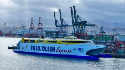 El Barlovento Express de Fred. Olsen comienza a operar entre Las Palmas de Gran Canaria y Morro Jable