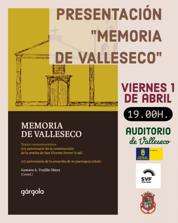 Presentación del documento histórico “Memoria de Valleseco”
