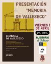 Presentación del documento histórico “Memoria de Valleseco”