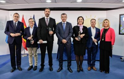 Las empresas Aerolaser System SL, Rodritol SL y Costa Adeje Gran Hotel SL, galardonadas en los XII Premios Canarios