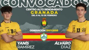 Dos canteranos del Balonmano Gáldar retornan con la Federación Española