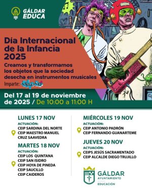 Gáldar celebra el Día Internacional de la Infancia al ritmo de VibraTó