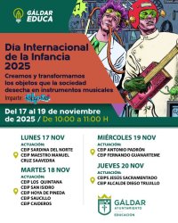 Gáldar celebra el Día Internacional de la Infancia al ritmo de VibraTó