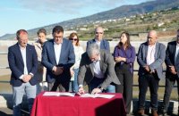 El Gobierno de Canarias finaliza la obra y entrega la gesti&oacute;n de la Balsa de Vicario al Cabildo de La Palma