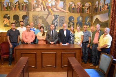 El Ayuntamiento firma un convenio con el Kim G&aacute;ldar para fortalecer su relaci&oacute;n con el club de taekwondo