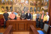 El Ayuntamiento firma un convenio con el Kim G&aacute;ldar para fortalecer su relaci&oacute;n con el club de taekwondo