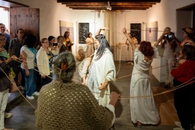 G&aacute;ldar presenta la memoria del lino en Risco Ca&iacute;do y las Monta&ntilde;as Sagradas