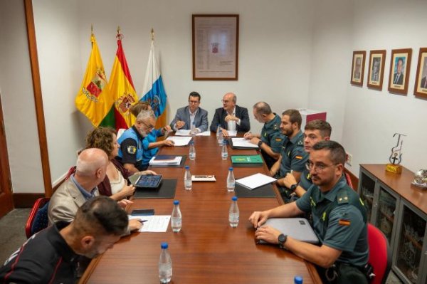 Arucas celebra la Junta de Seguridad Local con la participación del Delegado del Gobierno
