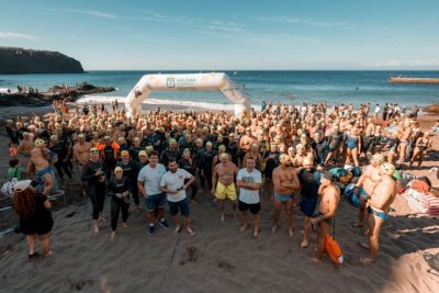 Gáldar: La SwimSilvestre Solidaria de Sardina despide el año bajo un sol radiante y con récord de participación