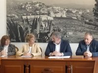 Villa de Firgas: Visita de la Consejera de Empleo al municipio