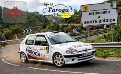 Automovilismo: Arranca la IX Copa Faroga 1.6 Trofeo Pasteler&iacute;a La Madera con m&aacute;xima emoci&oacute;n en el 42&ordm; Rallye Villa de Santa Br&iacute;gida