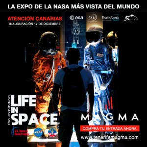 MAGMA Arte &amp; Congresos abre la exposición más visual de la Nasa que inicia, en Canarias, su recorrido por España