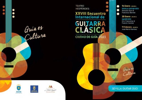 Guía: Este sábado se celebra el XXVIII Encuentro Internacional de Guitarra Clásica Ciudad de Guía