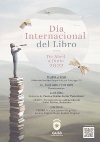 Guía celebra el Día del Libro con Taller de escritura, presentación de libros, certamen literario, teatro ....