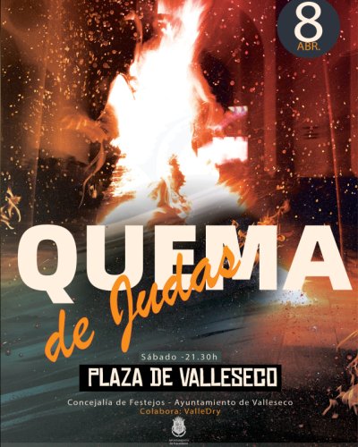 &#039;Tito Berni&#039; arderá en la tradicional Quema de Judas de Valleseco