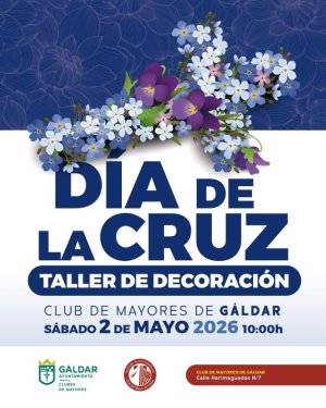 G&aacute;ldar: La Concejal&iacute;a de Clubes de Mayores organiza un taller de decoraci&oacute;n por el D&iacute;a de la Cruz
