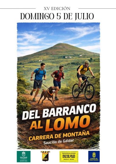 XV Carrera de Montaña 'Del Barranco al Lomo' de Saucillo de Gáldar
