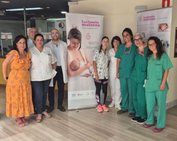 El &Aacute;rea de Salud de La Palma conmemora la Semana Mundial de la Lactancia Materna