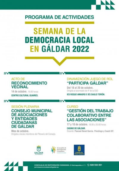Gáldar: El Centro Cultural Guaires acogerá este viernes un acto de reconocimiento vecinal