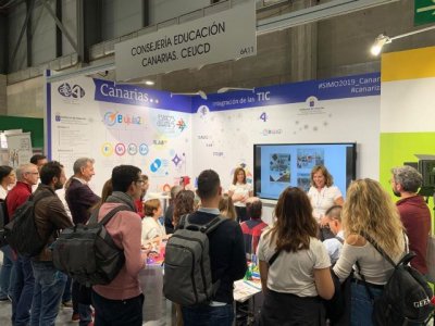 Canarias muestra en SIMO sus propuestas innovadoras aplicadas a los procesos de ense&ntilde;anza-aprendizaje