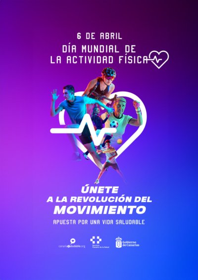 Sanidad conmemora el D&iacute;a Mundial de la Actividad F&iacute;sica con la campa&ntilde;a &lsquo;&Uacute;nete a la revoluci&oacute;n del movimiento&rsquo;