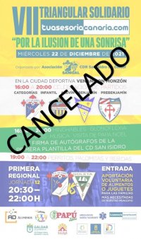 G&aacute;ldar: Cancelado el VII Triangular Solidario de f&uacute;tbol base tuasesoriacanaria.com