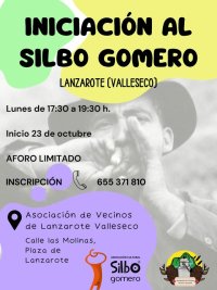 Valleseco: Curso de introducción al silbo gomero en el barrio de Lanzarote