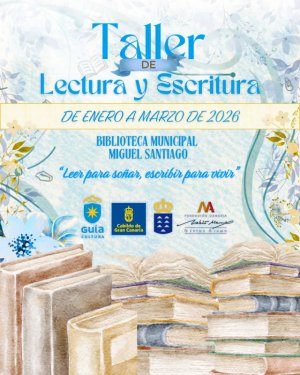 Vuelve el taller de Lectura y Escritura de Santiago Gil a la Biblioteca P&uacute;blica de Gu&iacute;a