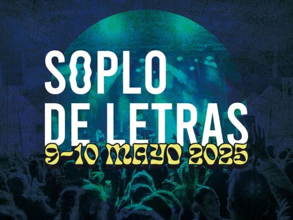 Festival Soplo de Letras - 9 y 10 de mayo en la Plaza del Cristo de La Laguna [Tenerife]