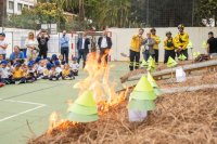 El Cabildo homenajea al personal que colabora en la extinción de incendios y lanza una nueva campaña de prevención