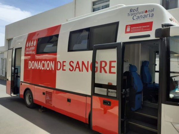 El ICHH habilita una unidad móvil de donación en Arrecife