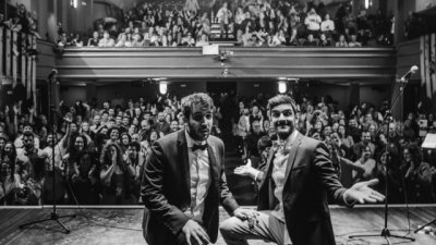 &ldquo;Desde el escenario iremos gritando los goles&rdquo;