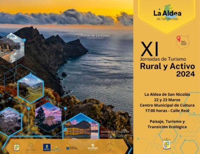 El Ayuntamiento de La Aldea de San Nicolás presenta la XI edición de la Jornadas de Turismo Rural y Activo