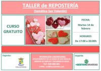 &nbsp;La Aldea de San Nicol&aacute;s celebra San Valent&iacute;n con un taller de reposter&iacute;a